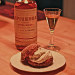 Pumpkin donuts with Whisky Cream Filling…