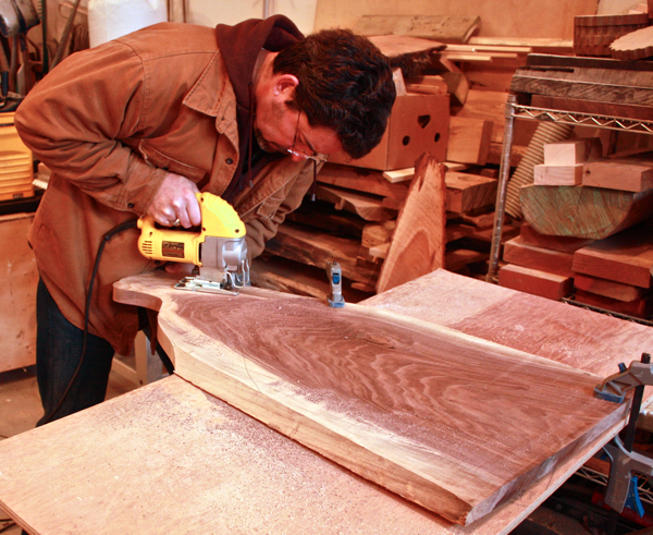 making bread board