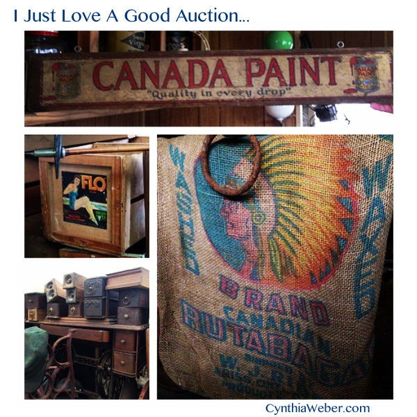 I just LOVE a good Auction… CynthiaWeber.com