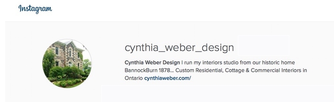 Cynthia Weber Design on Instagram