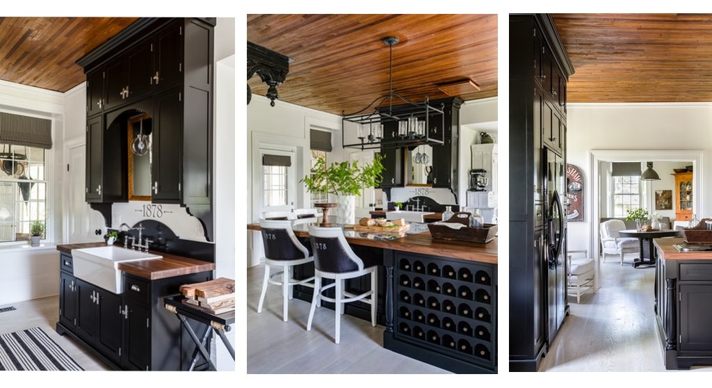 Farmhouse Kitchen renovation at BannockBurn 1878 the home of designer Cynthia Weber in Ontario Canada